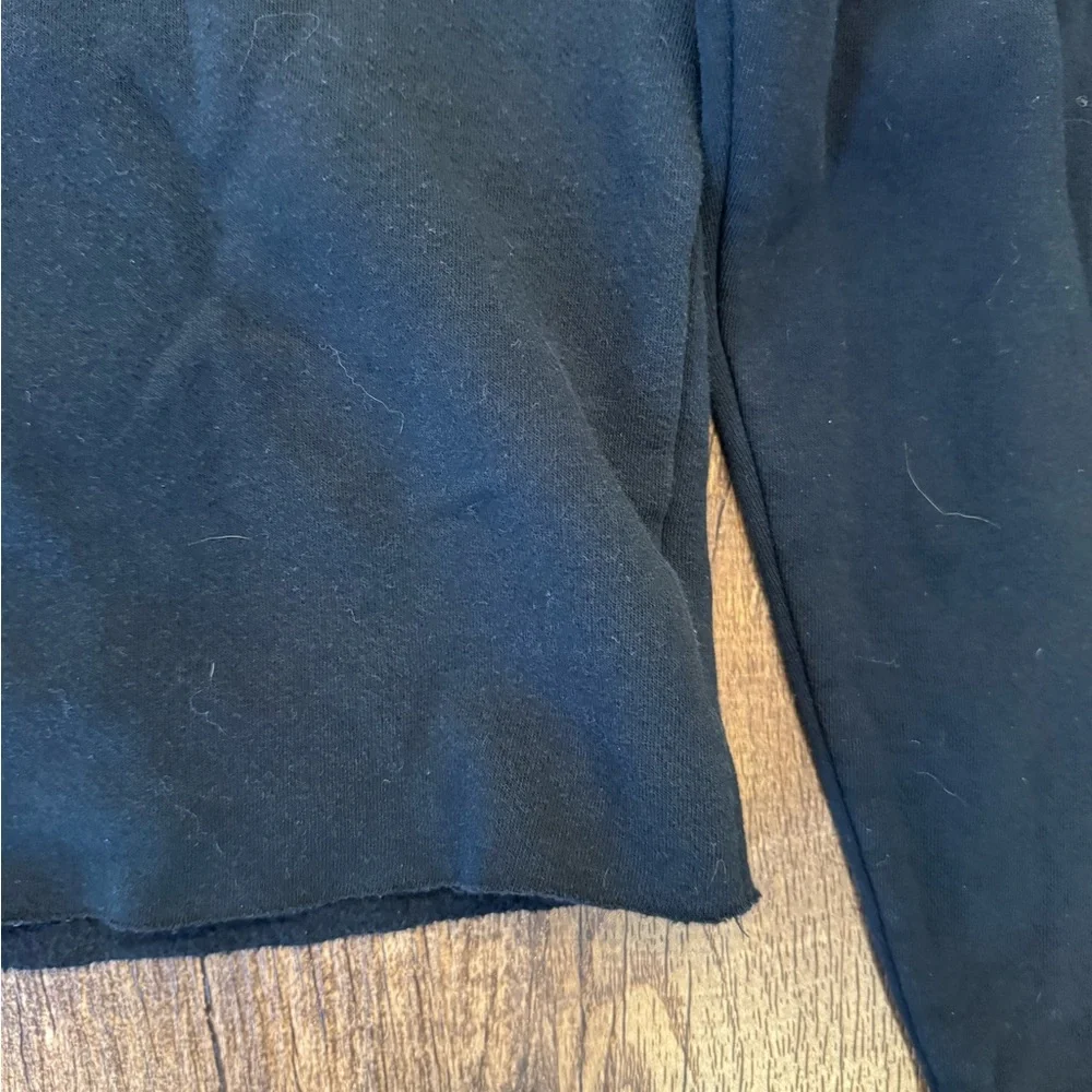Wild Fable Black Cropped Hoodie - Picture 4 of 6